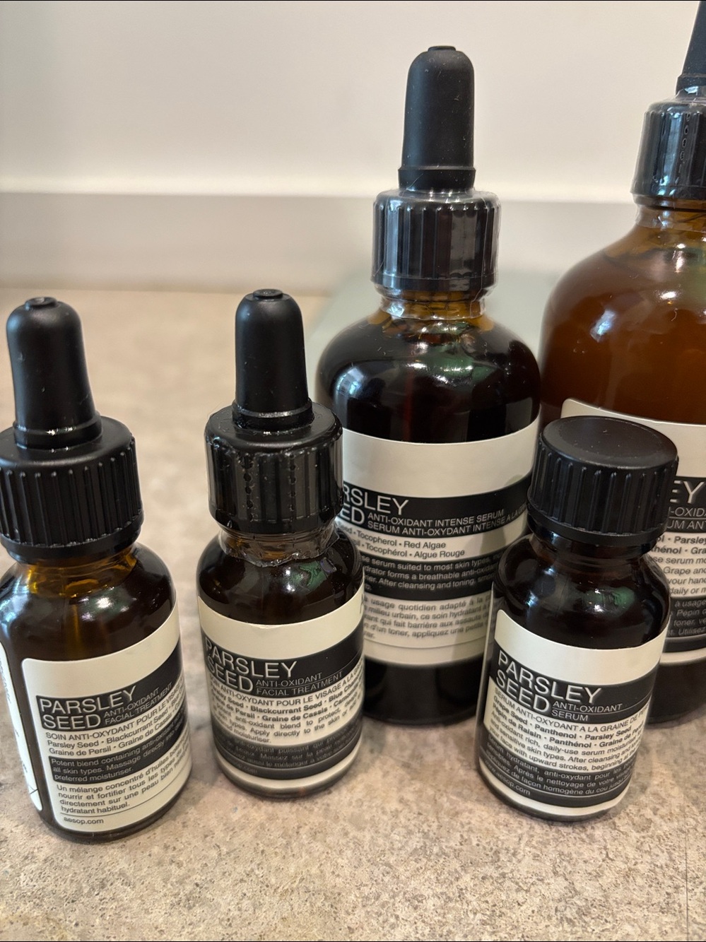 Various Aesop parsley seed toner serum treatment - Picture 4 of 4